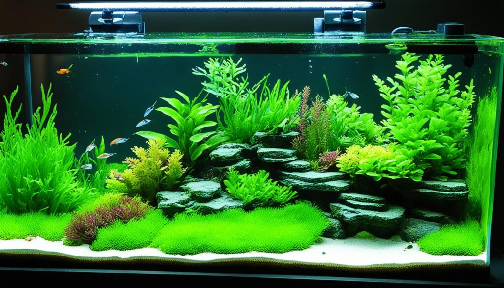 Algae Control in Planted Tanks