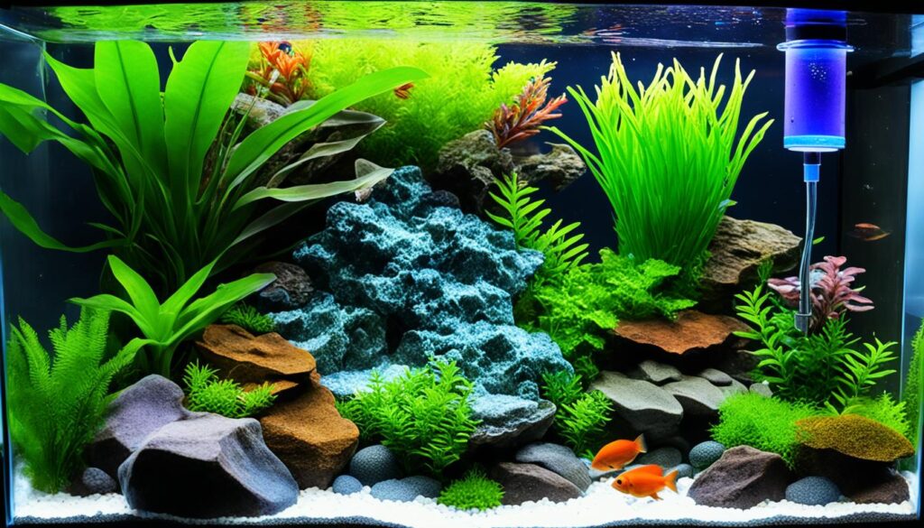 Aquarium setup