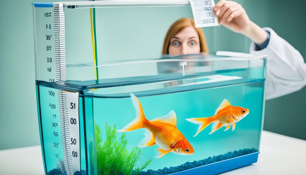 Calculating goldfish tank size