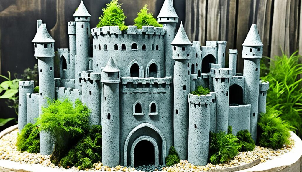 DIY Cement Castle