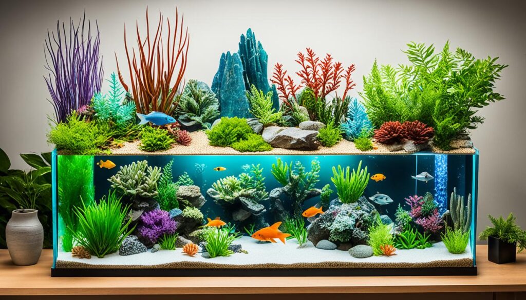 DIY aquarium decoration ideas