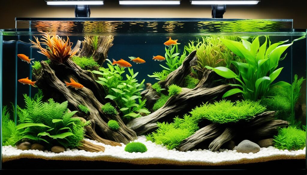 DIY aquarium substrate