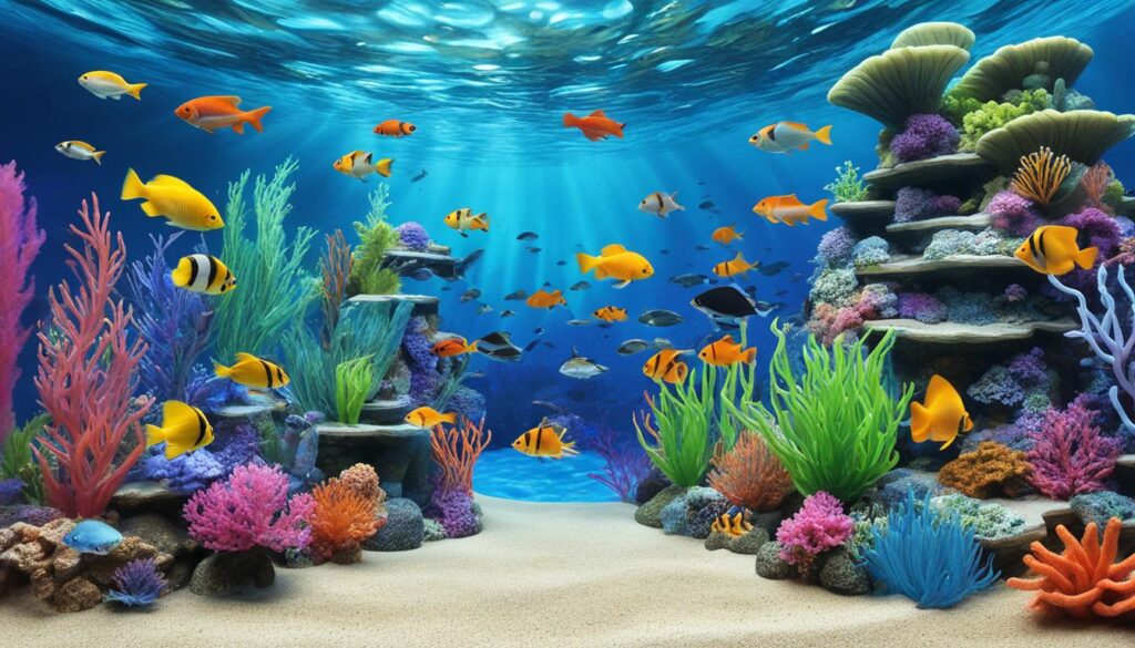 DIY aquarium themes and designs