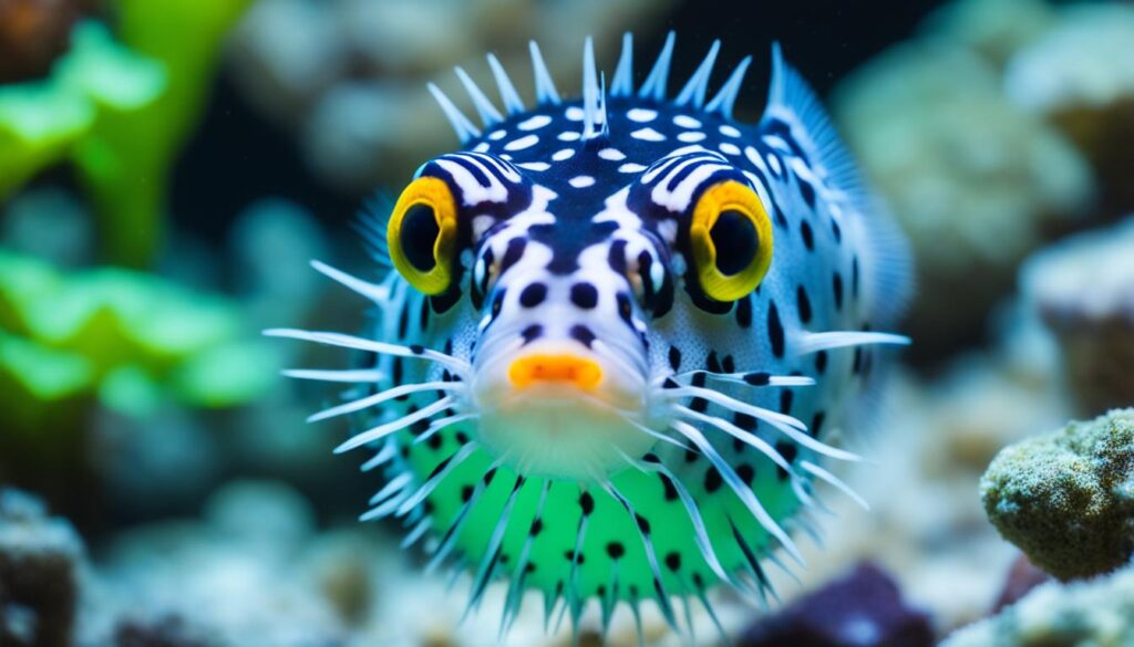 Dwarf puffer fish