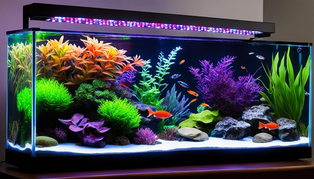 LED lighting for fish tank