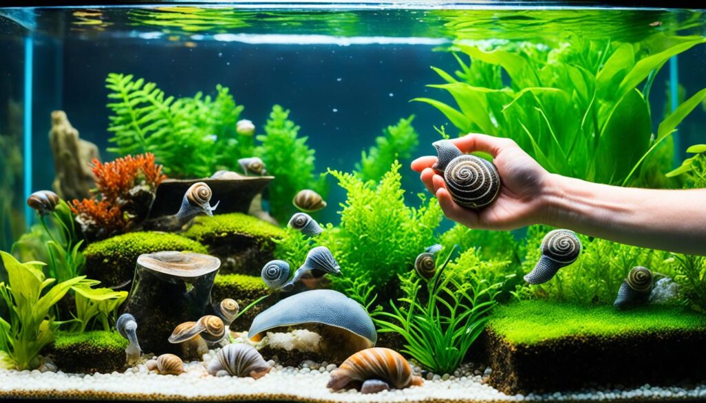 Maintaining Clean Aquarium for Snails