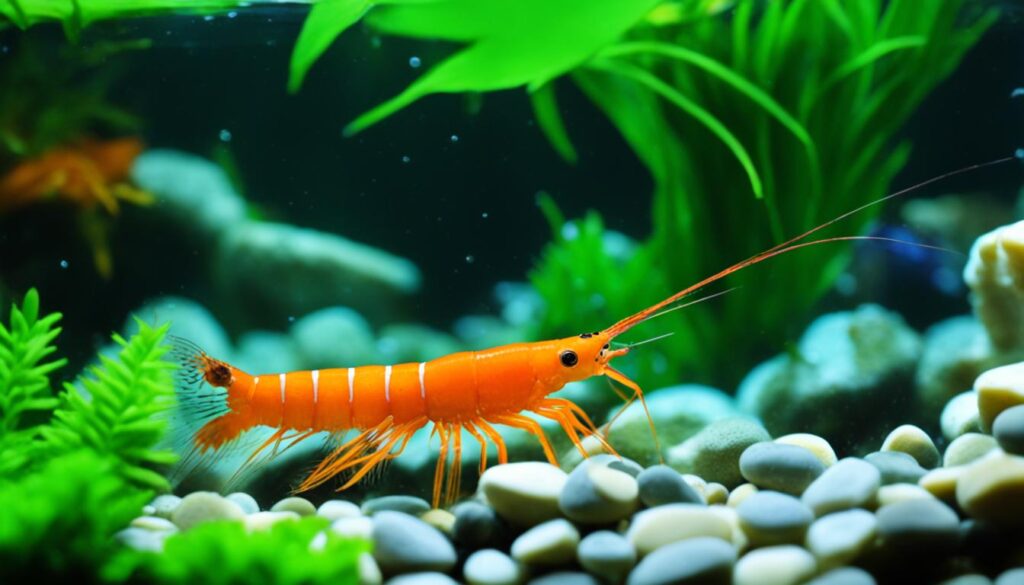 Orange Rili shrimp