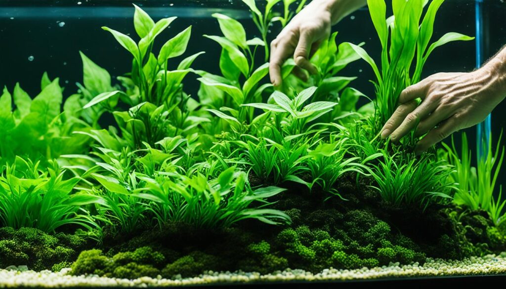 Planting techniques for carpet plants