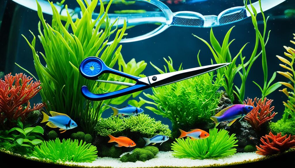 Pruning for Aquascaping Aesthetic Appeal