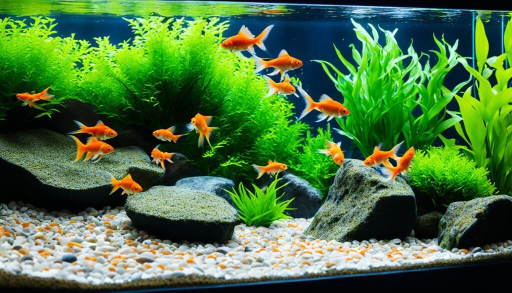 Recommended tank sizes for goldfish