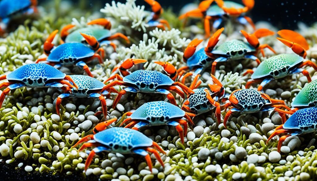 Thai micro crabs