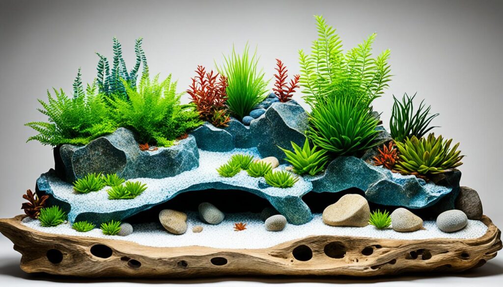 Tips for aquarium rock design