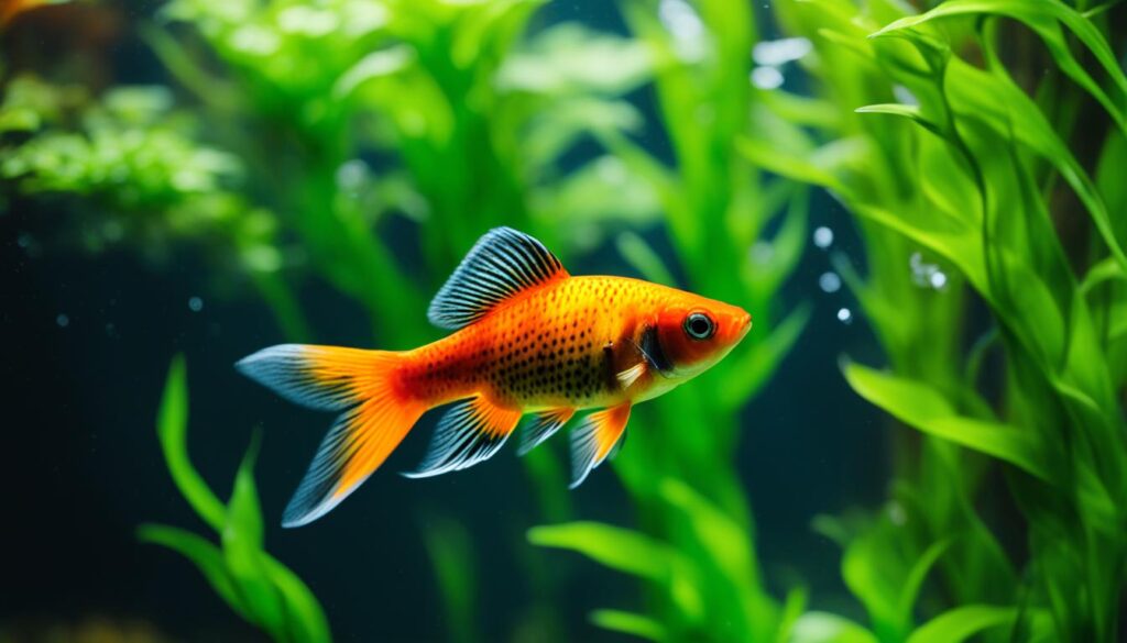 Variatus Platy - A Livebearer Goldfish Tank Mate