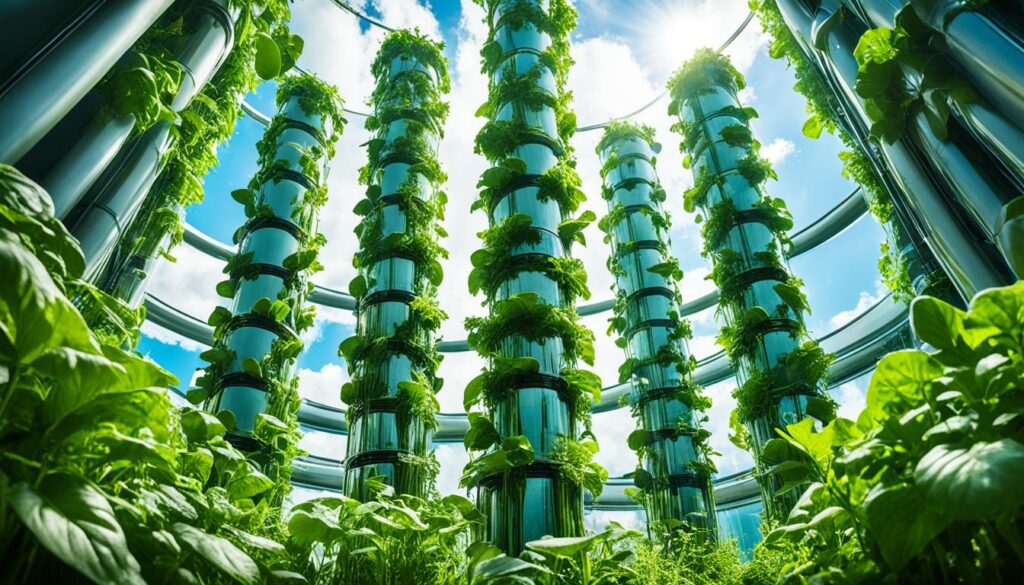 Vertical Hydroponics Tower Garden