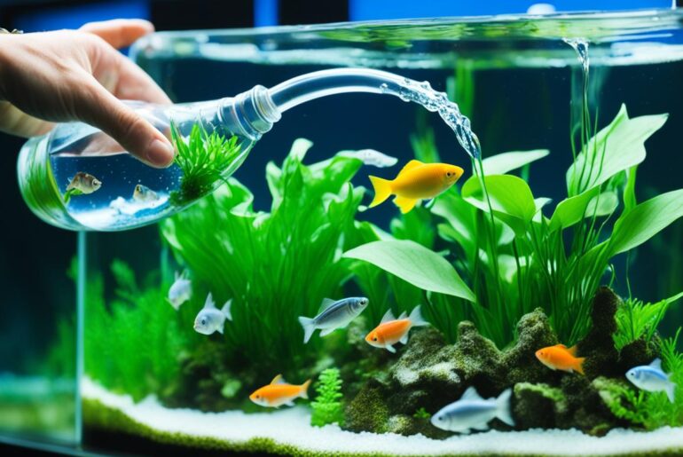 Water Changes During Aquarium Cycling Process