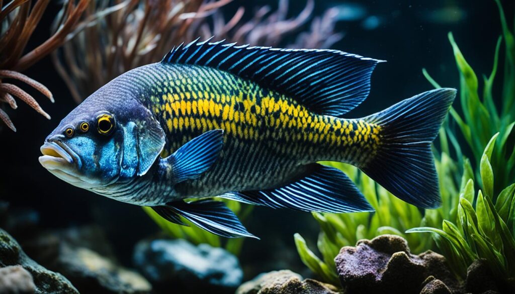 Wolf cichlid