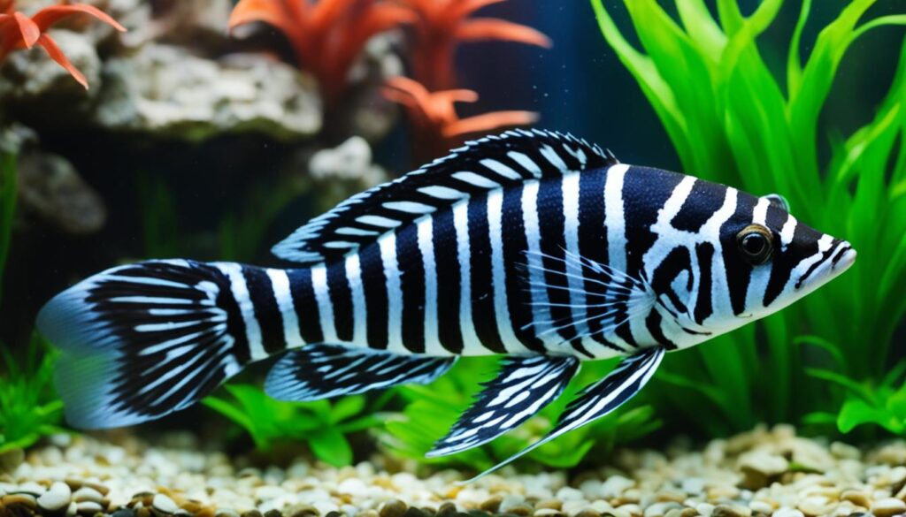 Zebra Plecos in a tank