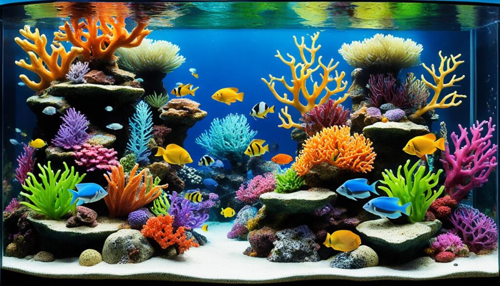 aquarium exterior decorations