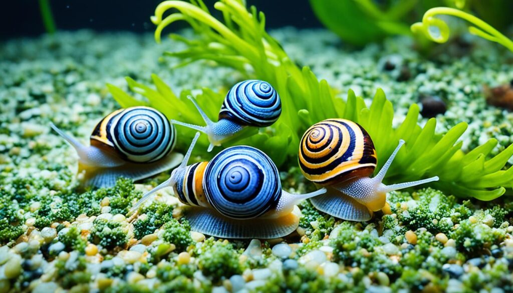 aquarium snails