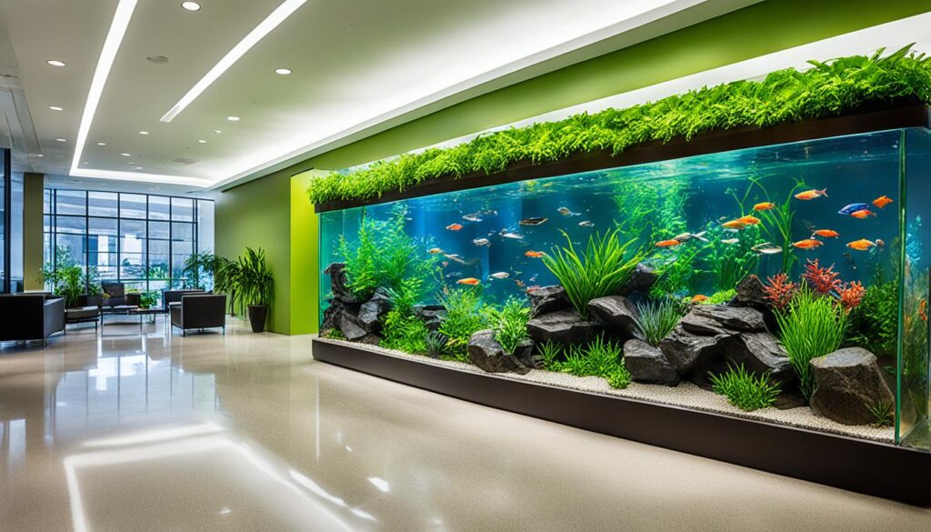 aquariums in commercial settings