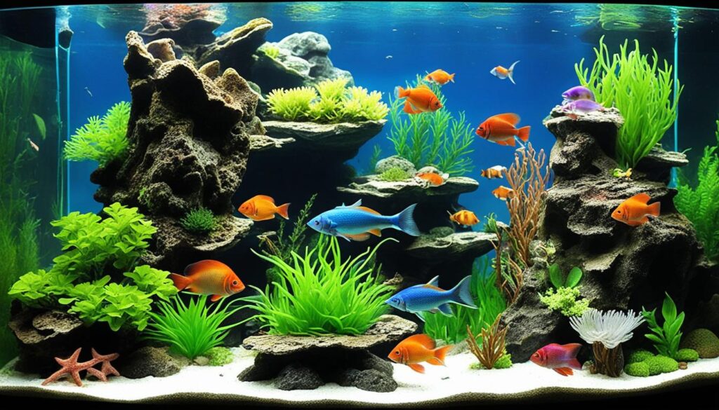 benefits of DIY fish tank decor