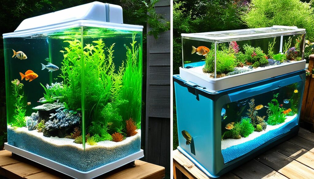 cheap fish tanks