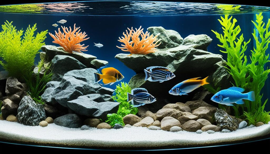 cichlid tank substrate pros and cons