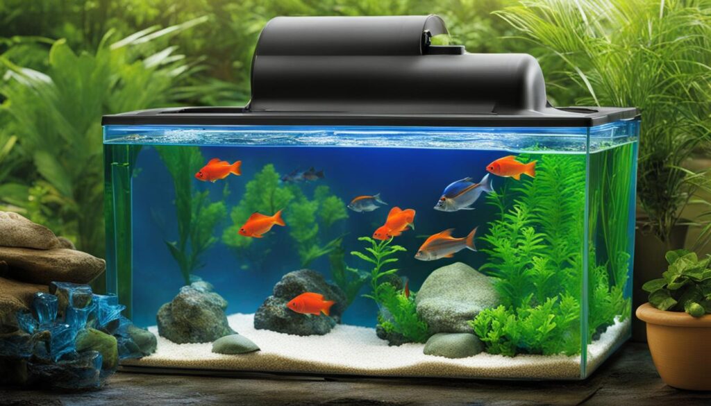 cooling methods for fish tank