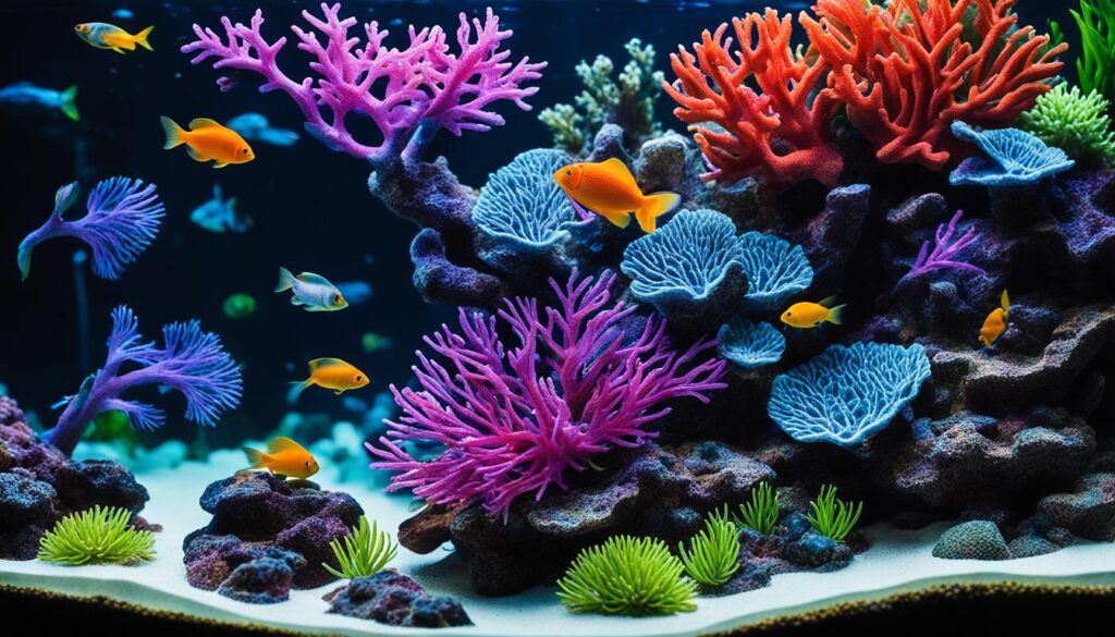 coral substrate for freshwater aquariums