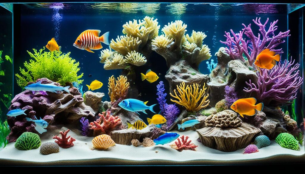 creative DIY fish tank decorations