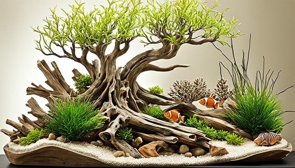 driftwood fish tank decorations