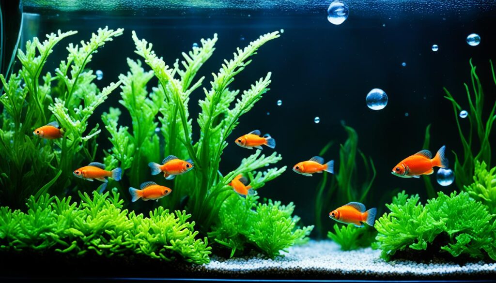 fish tank temperature monitoring