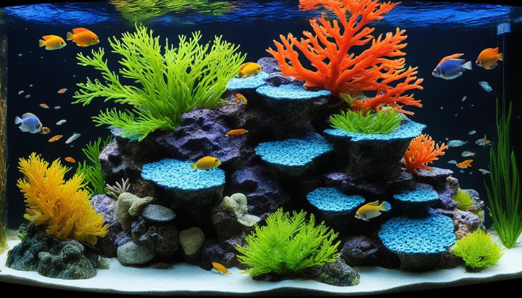 freshwater aquarium coral