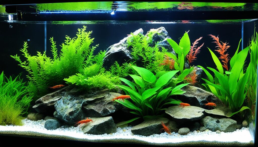 freshwater shrimp tank parameters