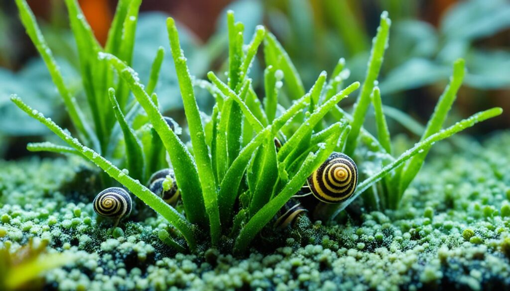 harmful effects of pond snails on aquarium plants