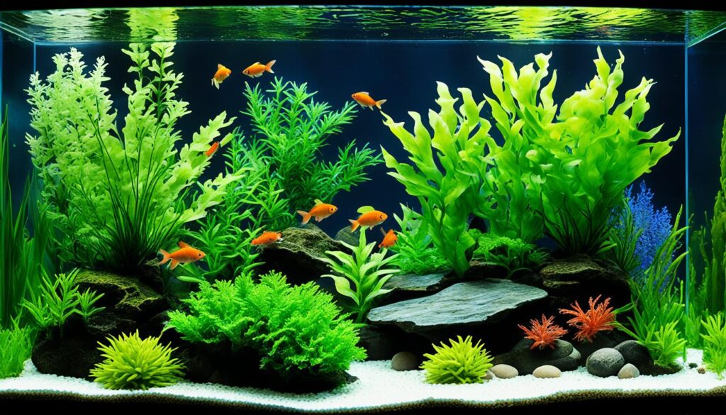 minimize aggression in fish tanks