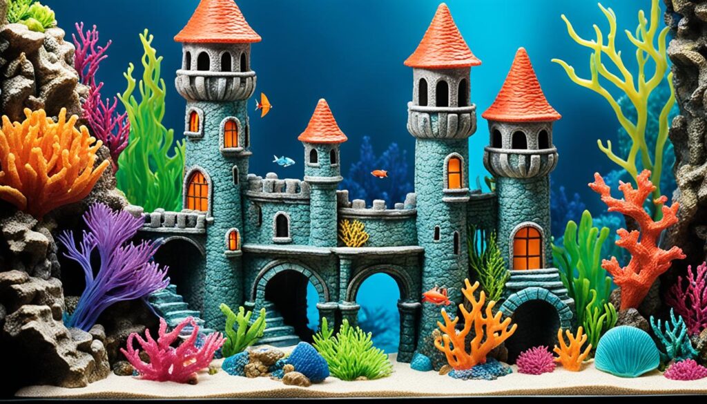 resin aquarium decorations