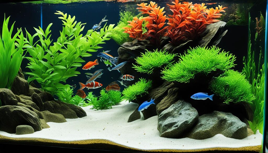 sand substrate for freshwater aquariums