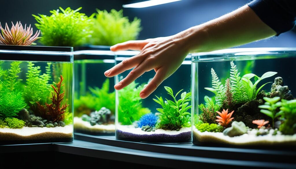 selecting substrate for nano tanks