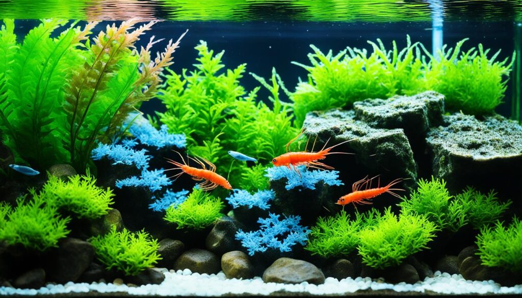 shrimp tank breeding