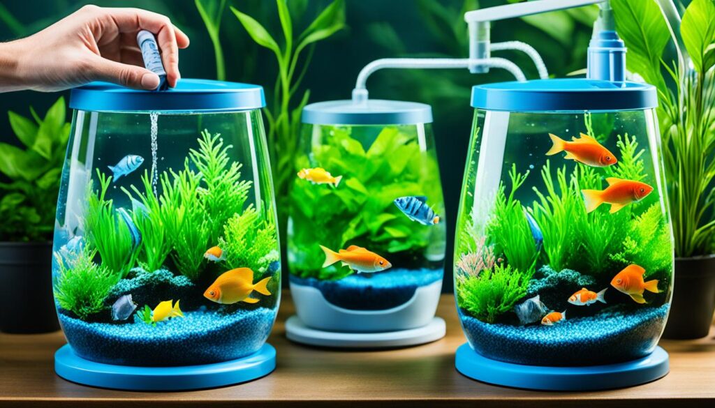 tips for changing freshwater aquarium water