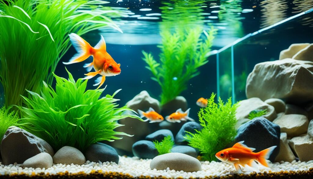 tips for goldfish tank setup