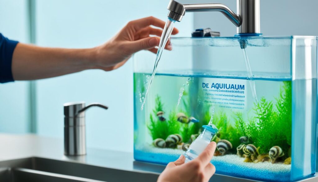 treating tap water for aquarium snails